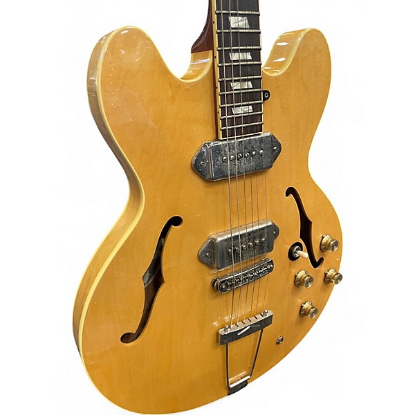 Used Epiphone Elitist 1965 Casino Natural Hollow Body Electric Guitar
