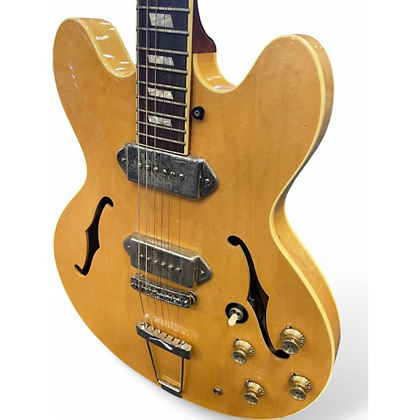 Used Epiphone Elitist 1965 Casino Natural Hollow Body Electric Guitar