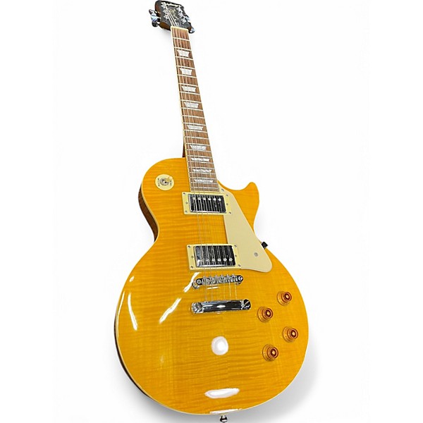 Used Epiphone Les Paul Standard Lemonburst Solid Body Electric Guitar