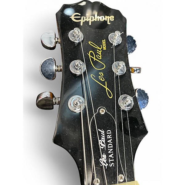 Used Epiphone Les Paul Standard Lemonburst Solid Body Electric Guitar