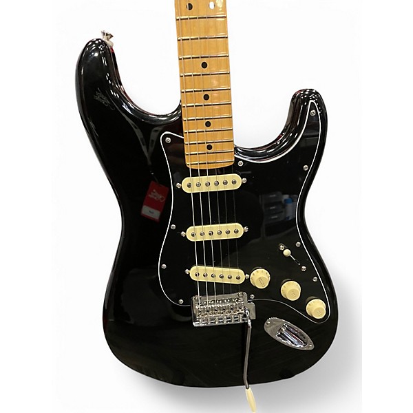 Used Fender Player II Stratocaster Black Solid Body Electric Guitar