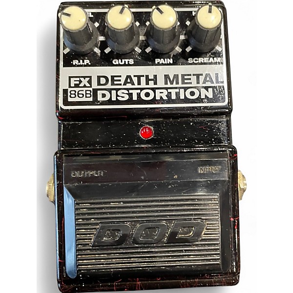 Used DOD fx86b death metal Effect Pedal