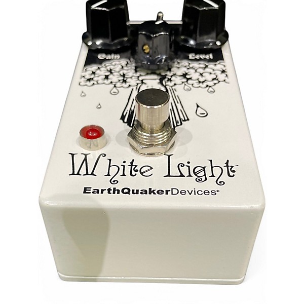 Used EarthQuaker Devices White Light Overdrive Effect Pedal