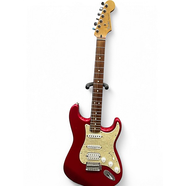 Used Fender Standard Stratocaster HSS Torino Red Solid Body Electric Guitar