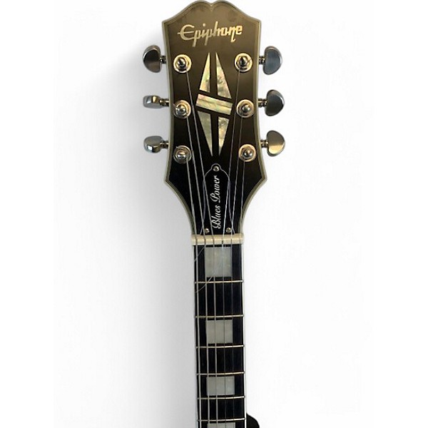 Used Epiphone JARED JAMES NIHCOLS OLD GLORY  Gold Solid Body Electric Guitar