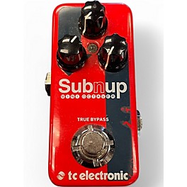 Used TC Electronic Sub N Up Octaver Effect Pedal