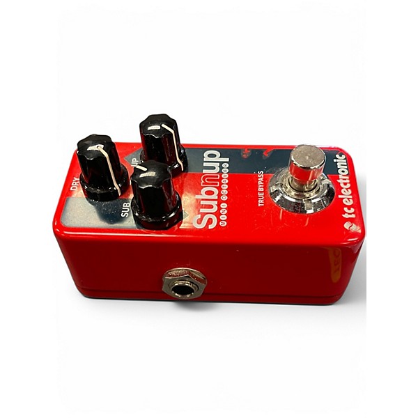 Used TC Electronic Sub N Up Octaver Effect Pedal