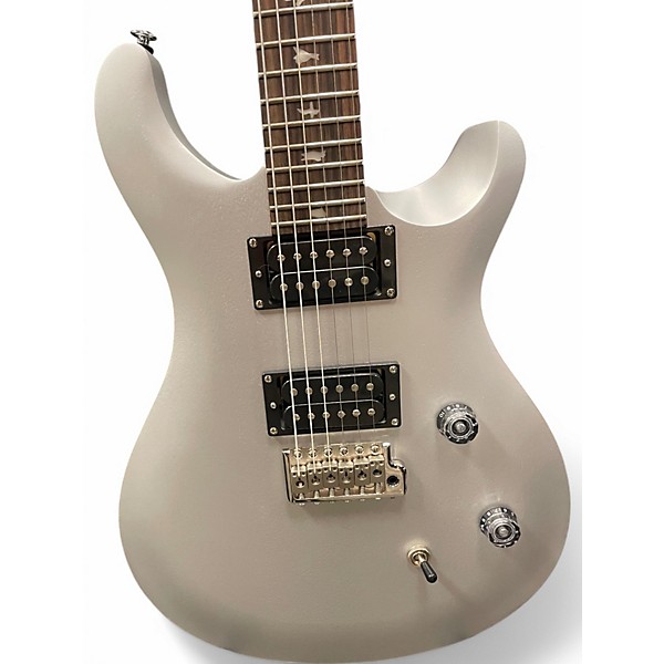 Used PRS SE CE 24 SATIN Silver Solid Body Electric Guitar