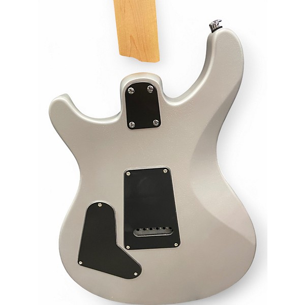 Used PRS SE CE 24 SATIN Silver Solid Body Electric Guitar