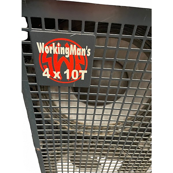 Used SWR Workingman's 4X10 Bass Cabinet