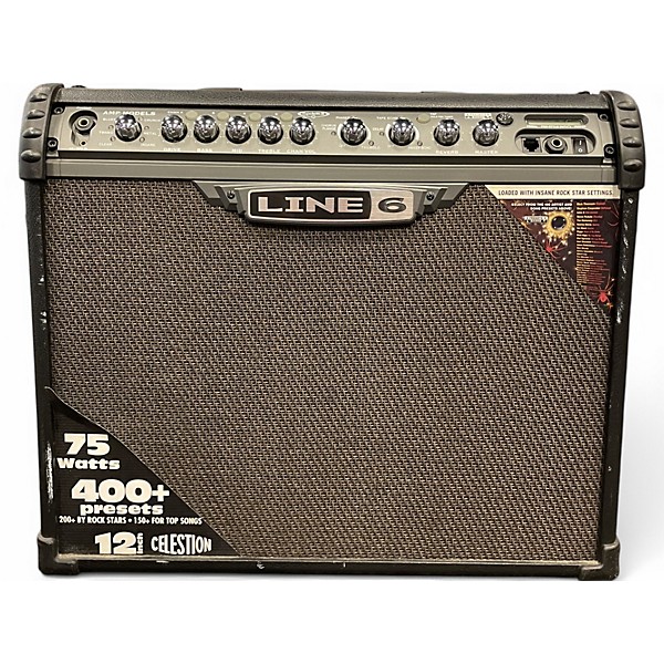 Used Line 6 Spider III 75 1x12 75W Guitar Combo Amp