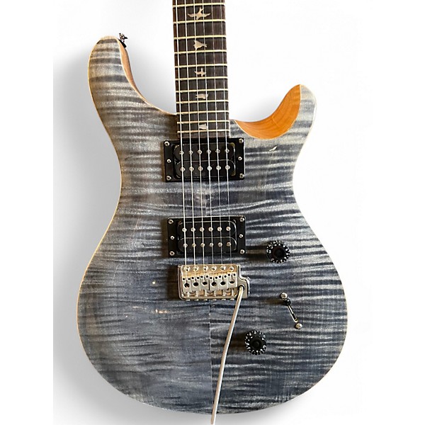 Used PRS SE Custom 24 Charcoal Solid Body Electric Guitar