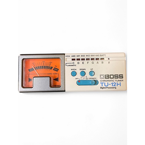 Used BOSS TU12H Chromatic Tuner