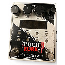 Used Electro-Harmonix Pitch Fork+ Effect Pedal