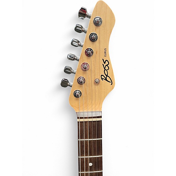 Used BOSS Eurus GS-1 Custom Black Electronic Guitar With SY Synth Engi Black Solid Body Electric Guitar