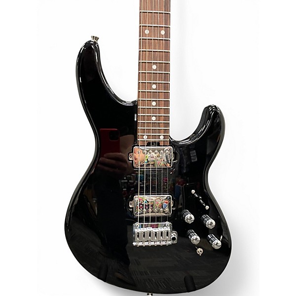 Used BOSS Eurus GS-1 Custom Black Electronic Guitar With SY Synth Engi Black Solid Body Electric Guitar