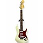 Used 2000s Squier Standard Stratocaster Olympic White Solid Body Electric Guitar thumbnail