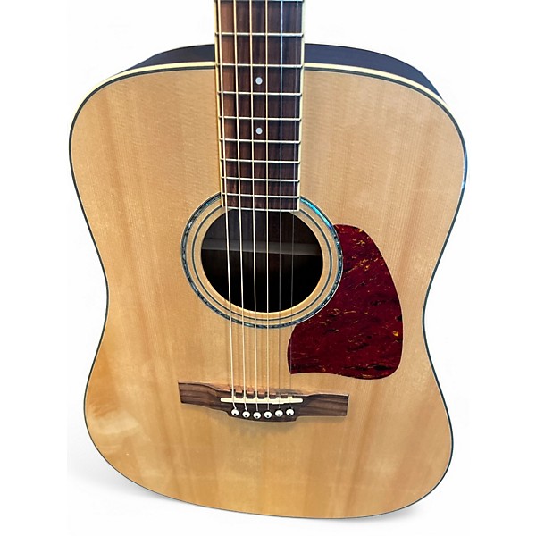 Used Ibanez aw800knt Natural Acoustic Guitar