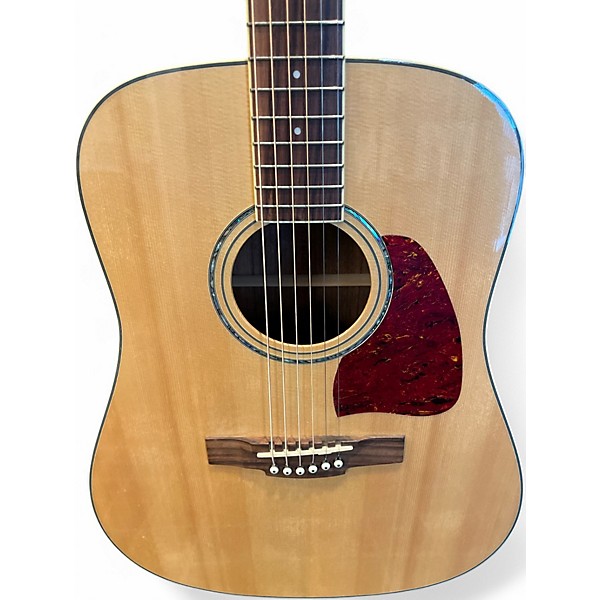 Used Ibanez aw800knt Natural Acoustic Guitar