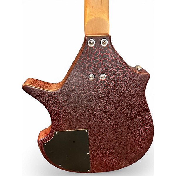 Used Rogue electric sitar wine