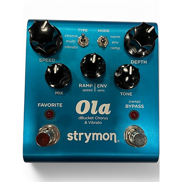 Used Strymon Ola dBucket Chorus and Vibrato Effect Pedal