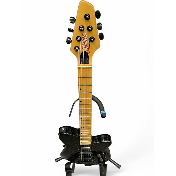 Used Samick RADIO TEN Black Solid Body Electric Guitar