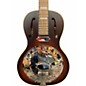 Used Recording King RPHR2E Brown Sunburst Resonator Guitar
