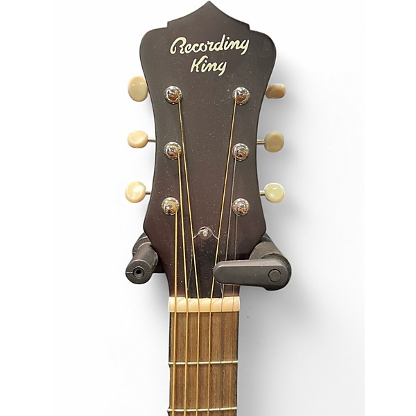 Used Recording King RPHR2E Brown Sunburst Resonator Guitar