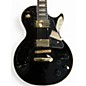 Used Epiphone Les Paul Custom Black Solid Body Electric Guitar