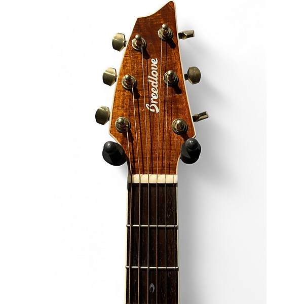 Used 2015 Breedlove PURSUIT CONCERT 25TH ANNIVERSARY Natural Acoustic Electric Guitar