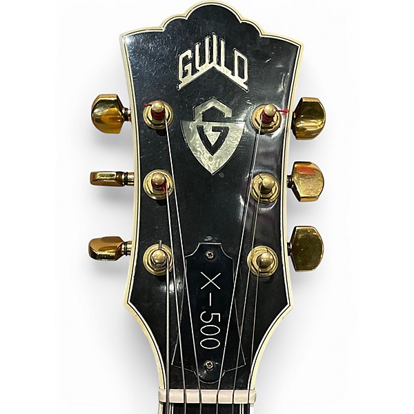 Vintage 1979 Guild X500 Sunburst Hollow Body Electric Guitar