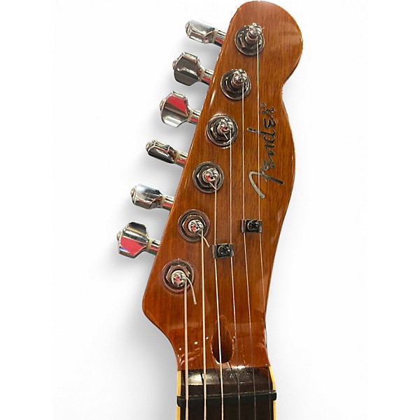 Used Fender Special Edition Custom Telecaster FMT HH Amber Solid Body Electric Guitar