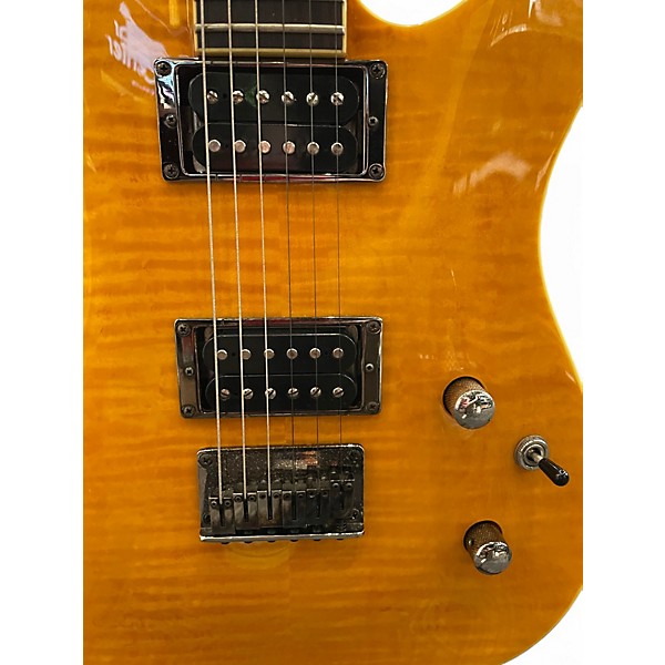 Used Fender Special Edition Custom Telecaster FMT HH Amber Solid Body Electric Guitar