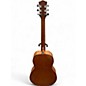 Used Luna GYPSY PARLOR Natural Acoustic Guitar