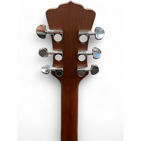Used Luna GYPSY PARLOR Natural Acoustic Guitar