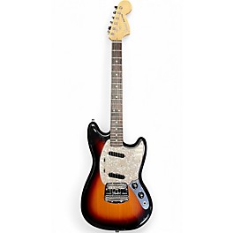 Used Fender American Performer Mustang 3 Color Sunburst Solid Body Electric Guitar