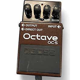 Used BOSS OC5 Effect Pedal