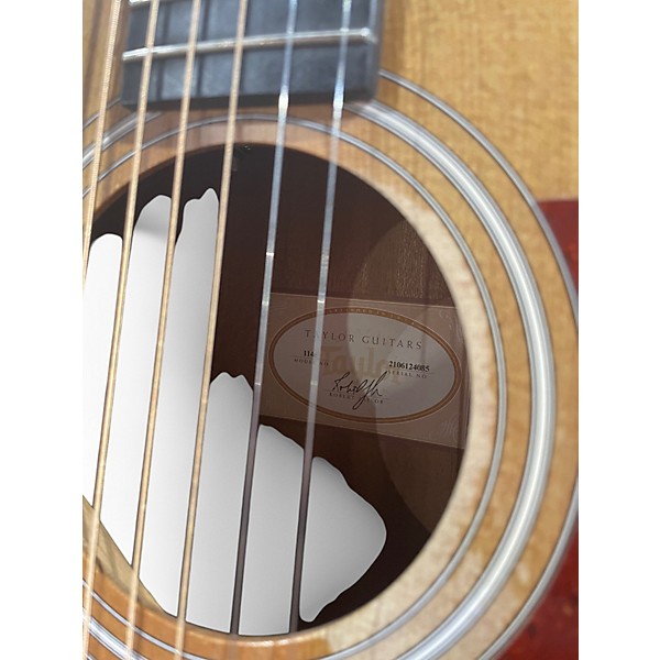 Used Taylor 114E Natural Acoustic Electric Guitar