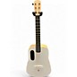 Used LAVA MUSIC ME PLAY 36 Light Peach Frost White Acoustic Electric Guitar thumbnail