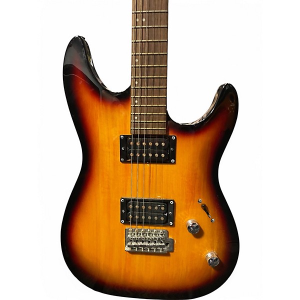 Used Laguna LE300 3 Color Sunburst Solid Body Electric Guitar