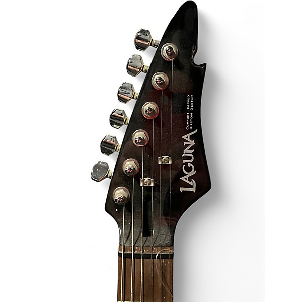 Used Laguna LE300 3 Color Sunburst Solid Body Electric Guitar