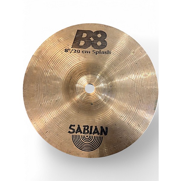 Used SABIAN 8in B8 Splash Cymbal