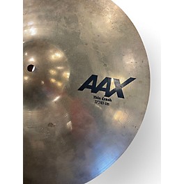 Used SABIAN 17in AAX Thin Studio Crash Cymbal