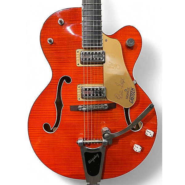Used Gretsch Guitars G6120T-BSSMK SMOKE ORANGE Hollow Body Electric Guitar