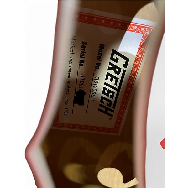 Used Gretsch Guitars G6120T-BSSMK SMOKE ORANGE Hollow Body Electric Guitar