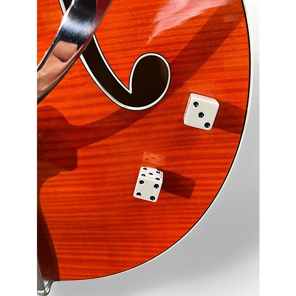 Used Gretsch Guitars G6120T-BSSMK SMOKE ORANGE Hollow Body Electric Guitar
