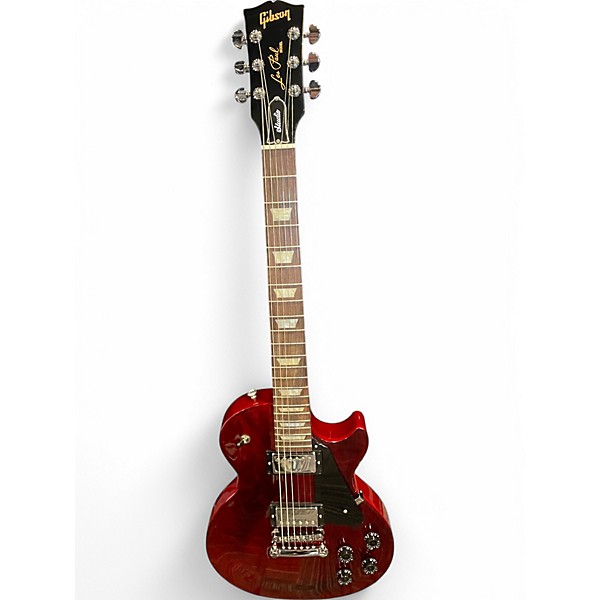 Used 2024 Gibson Les Paul Studio Wine Red Solid Body Electric Guitar