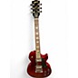 Used 2024 Gibson Les Paul Studio Wine Red Solid Body Electric Guitar thumbnail
