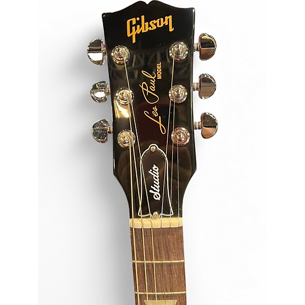 Used 2024 Gibson Les Paul Studio Wine Red Solid Body Electric Guitar