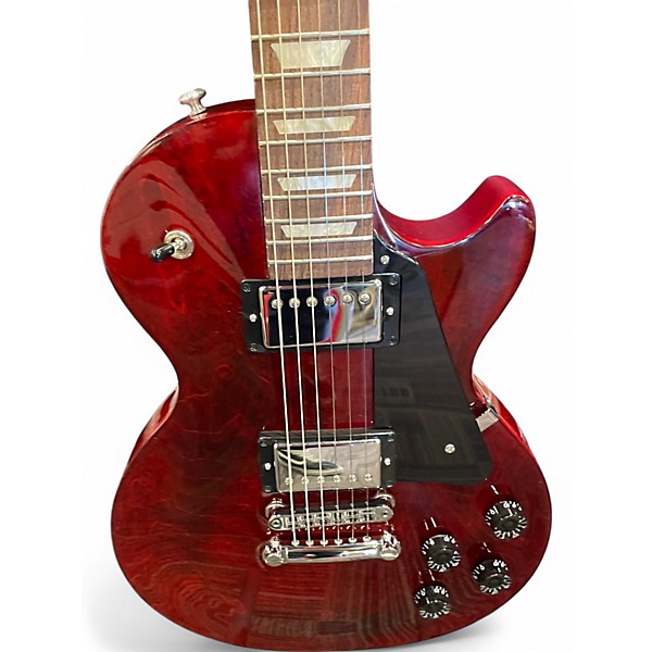 Used 2024 Gibson Les Paul Studio Wine Red Solid Body Electric Guitar